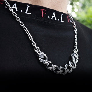 NECKLACE/LEATHER CHOKER