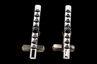 トゥームウォールズSカフス【2個セット】（925&真鍮カフス金具）