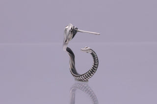 ハンティング（Hunting）フックピアス【CZクリア2㎜】