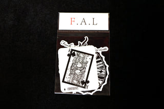F.A.L2022年ステッカーセットホワイト