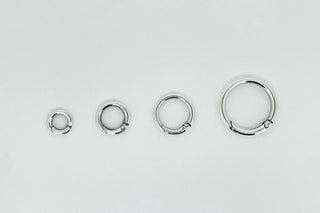 スナップオープンフック丸型【直径23mm】ラージサイズ