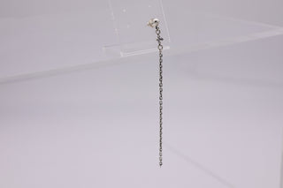 ゴシッククロスロングチェーンピアス